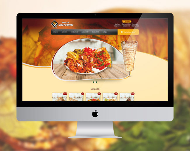 Park 326 Hatay Döner - Web Tasarım Referans Tekirdağ